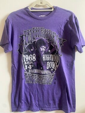 Jimi Hendrix Purple Graphic Band Tee